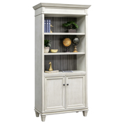 Hartford Bookcase with Lower Doors White IMHF4078DW